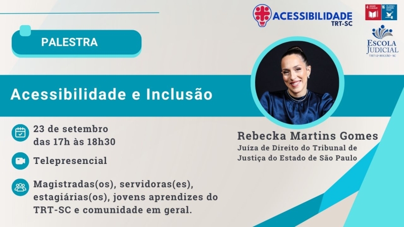 Palestra Acessibilidade e Inclusão