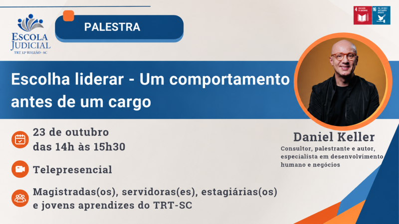 Palestra Escolha liderar - Um comportamento antes de um cargo