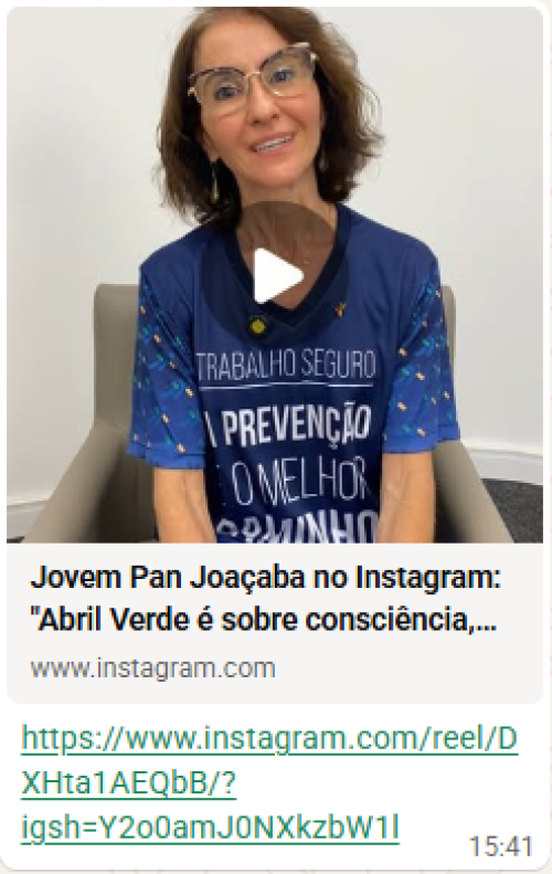 Print de uma postagem da juíza Lisiane Vieira, no Instagram, convidando a participar do evento