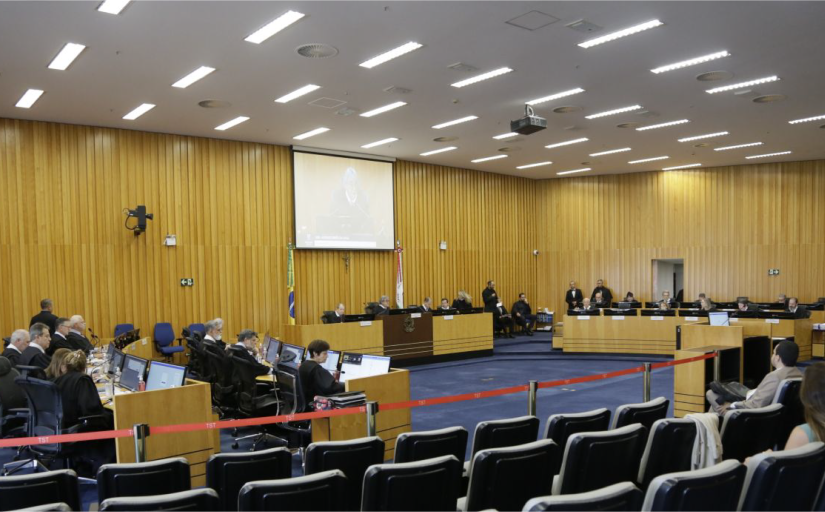 Sala de sessões do Pleno do Tribunal Superior do Trabalho