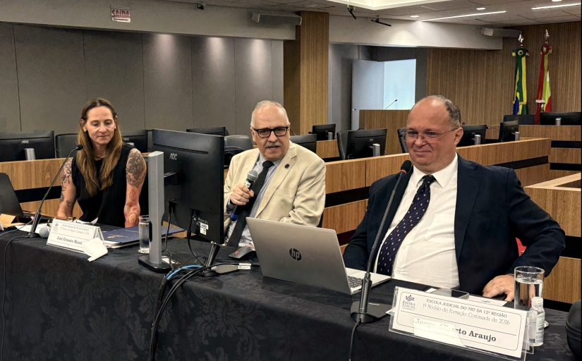 evento ejud minicurso IA danielle bertachini manzi e jorge araujo