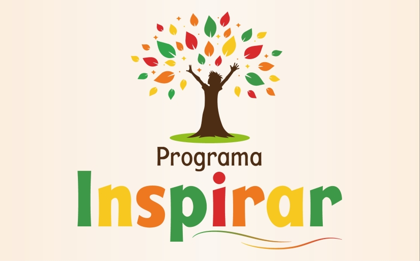 Imagem ilustrativa com o texto: Programa Inspirar