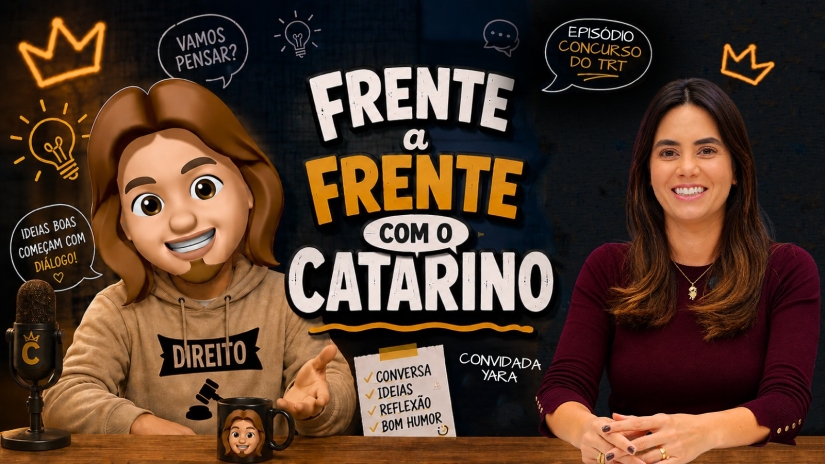 Catarino e mulher entrevistada