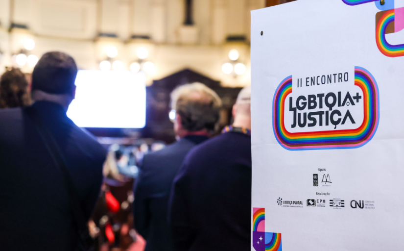 Foto da solenidade de abertura do abertura do 2º encontro lgbtqia+ do cnj
