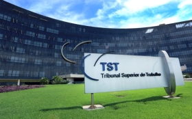 Fachada da sede do TST