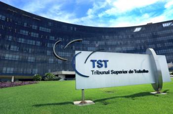 Fachada da sede do TST