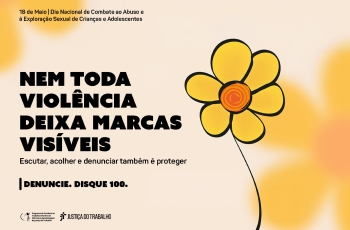Nem toda violência deixa marca visíveis. Escutar, acolher e denunciar também é proteger