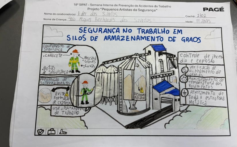 desenho premiado no concurso