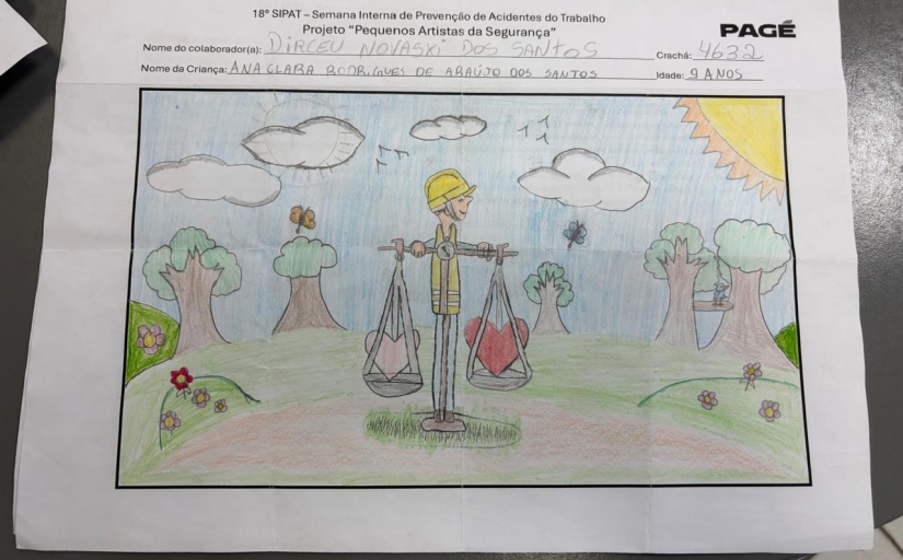 desenho premiado no concurso
